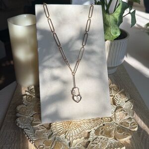 Locked in Love Necklace
